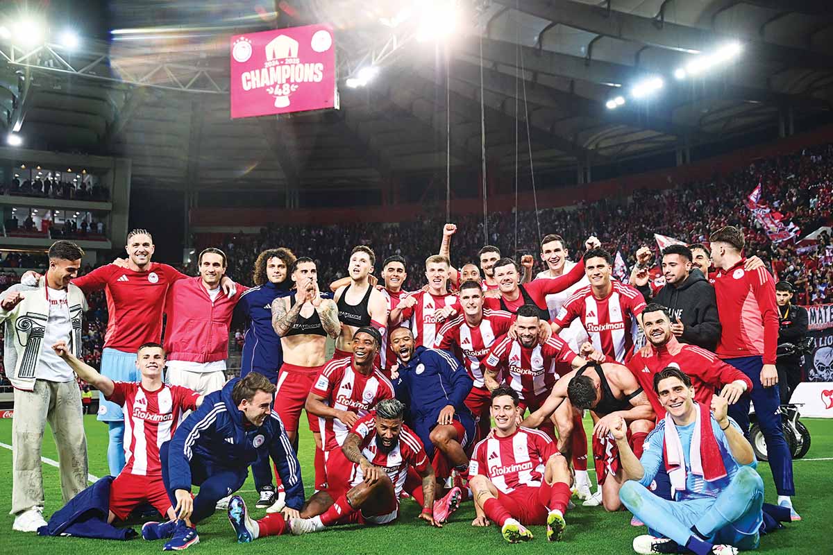 Ο Ολυμπιακός 1-0 την ΑΕΚ και σφράγισε και μαθηματικά τον 48ο τίτλο του