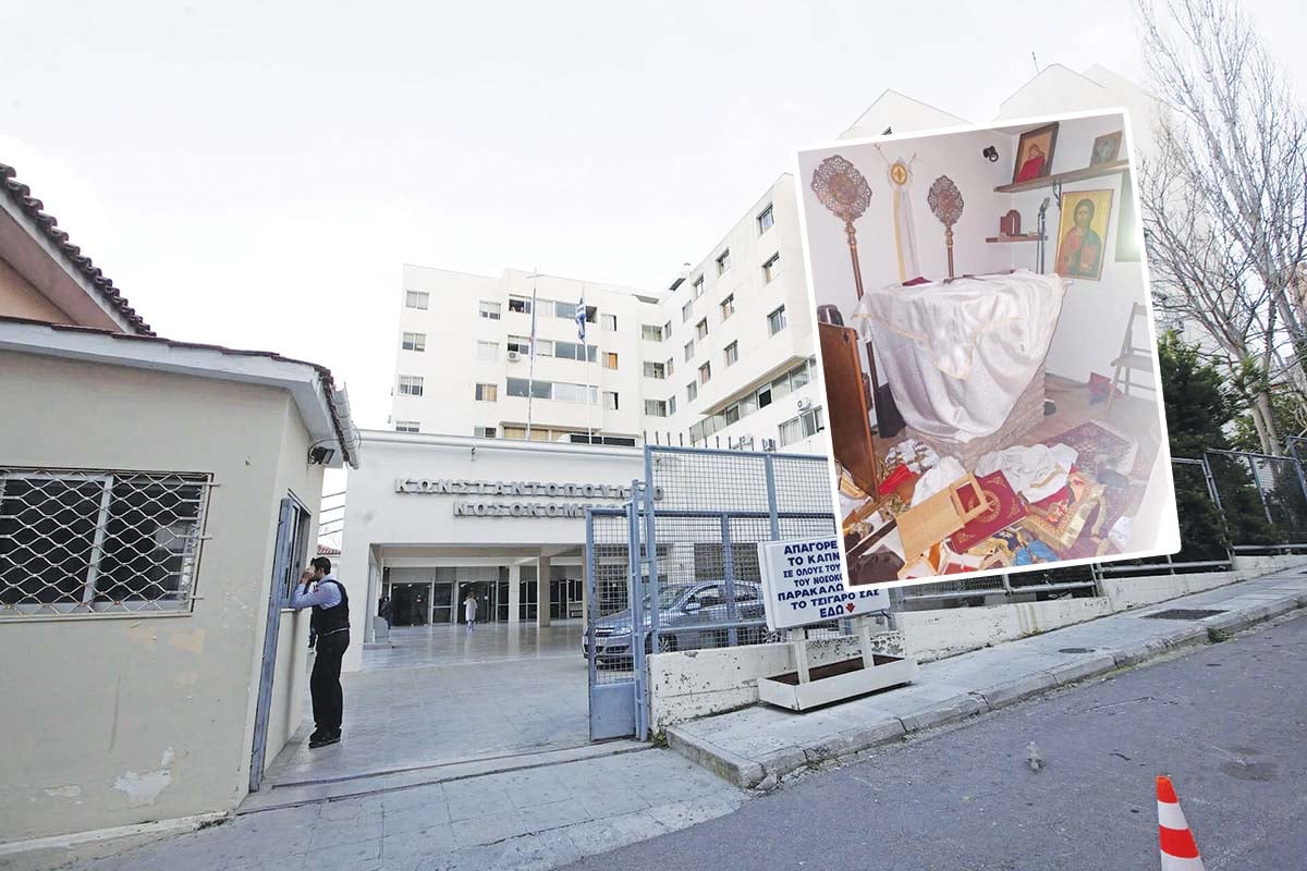 Ιερόσυλοι βανδάλισαν το εκκλησάκι του «Αγία Ολγα»!