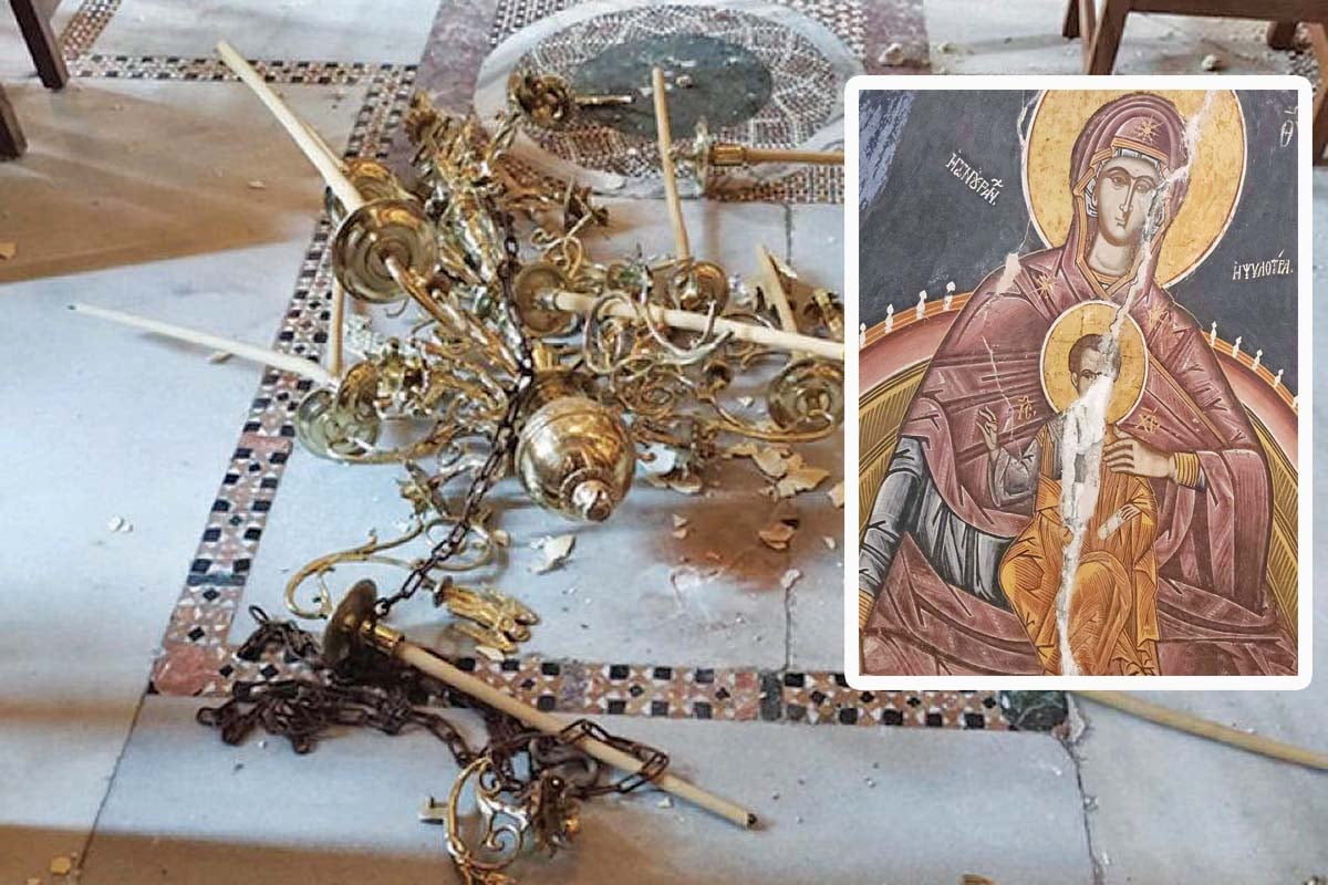 Τα 5,3 Ρίχτερ λάβωσαν 7 μονές στο Άγιον Όρος!