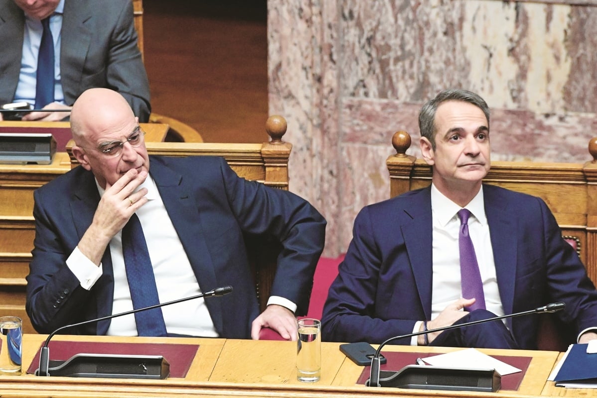 Μέτωπο Δένδια με Μητσοτάκη