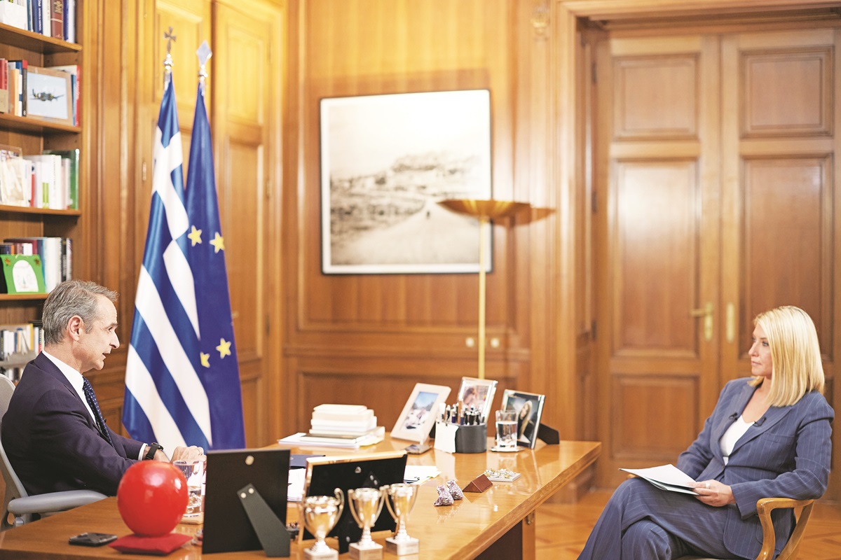 Τα 10 κραυγαλέα ψέματα του Μητσοτάκη στη συνέντευξη του μεγάλου εκνευρισμού