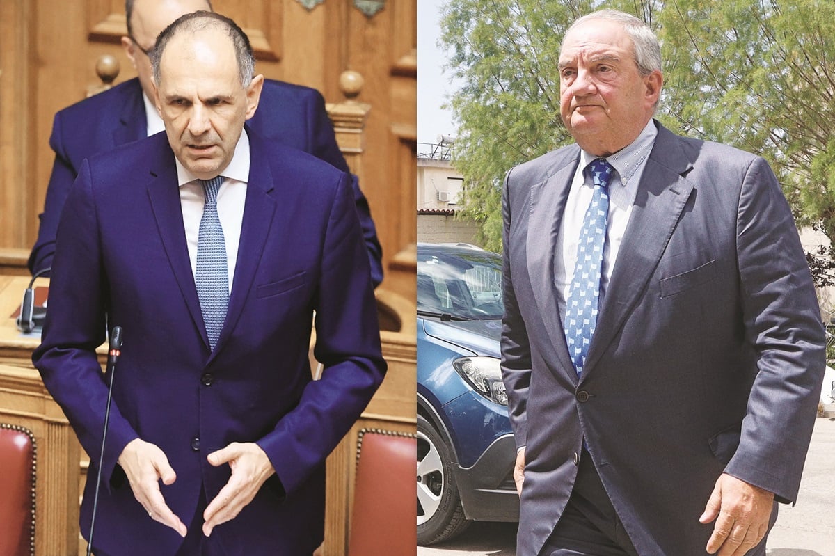 Παραλήρημα Γεραπετρίτη κατά του Καραμανλή