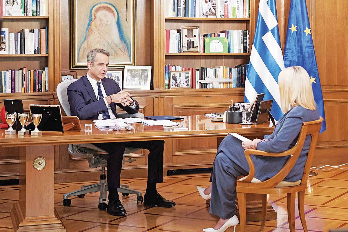 Εναντίον της κυβέρνησης Ν.Δ. ο Μητσοτάκης!