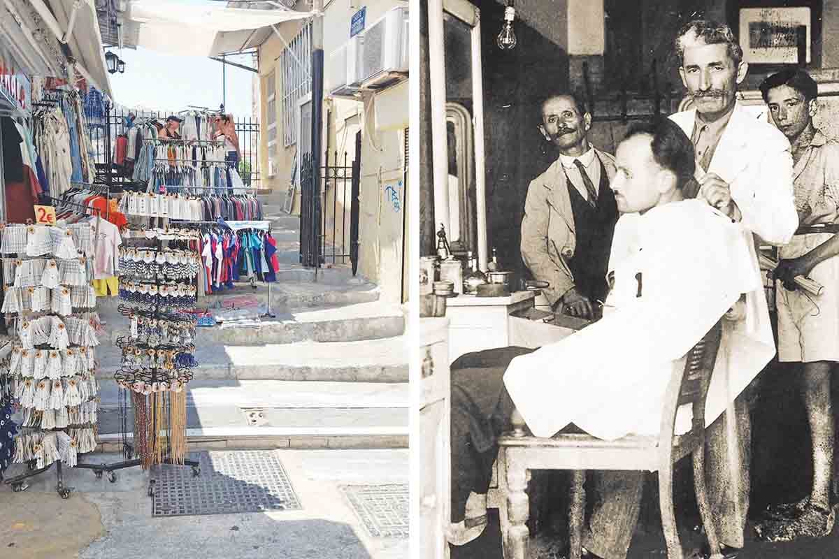 Τα Σκαλάκια της Παλαιάς Αγοράς με κουρείς, κουρεία και… βδέλλες