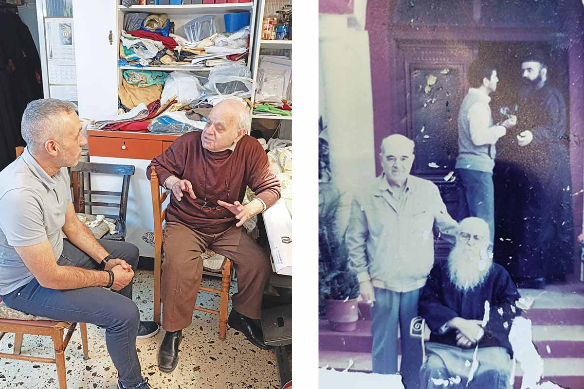 Ο ράφτης που έχει «ντύσει» δύο Οικουμενικούς Πατριάρχες
