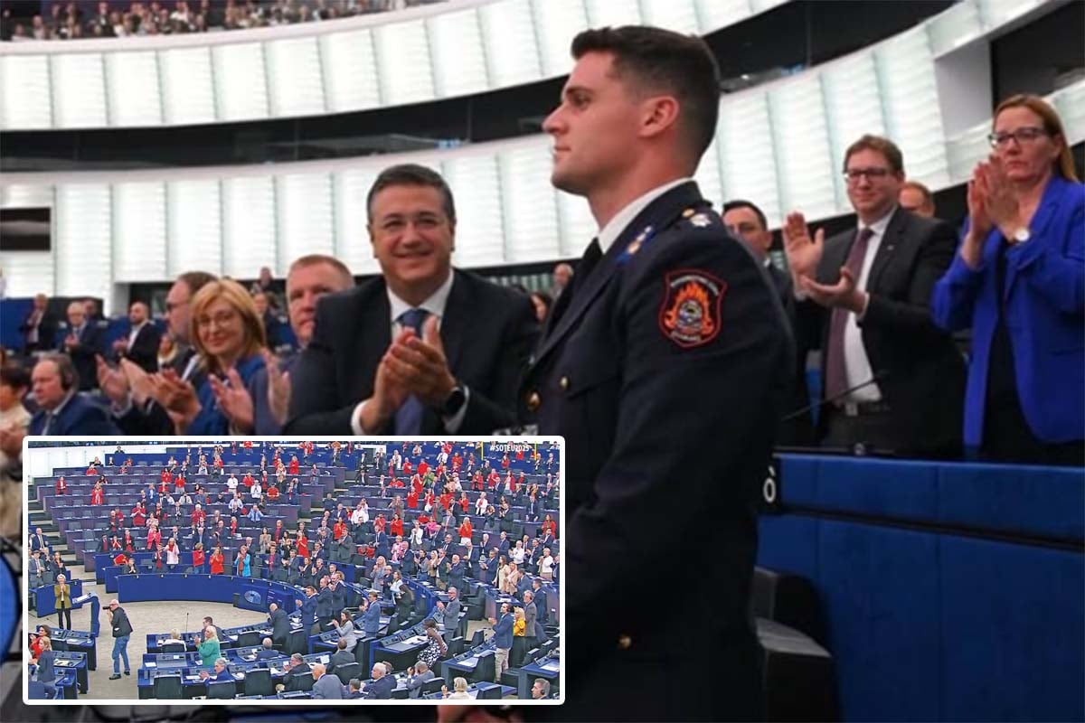 Ευρωπαϊκή υπόκλιση στους πυροσβέστες μας