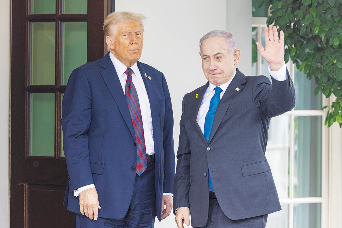 Ιστορική συμμαχία για «Ειρήνη στη Μέση Ανατολή» μετά το τετ α τετ Τραμπ-Νετανιάχου