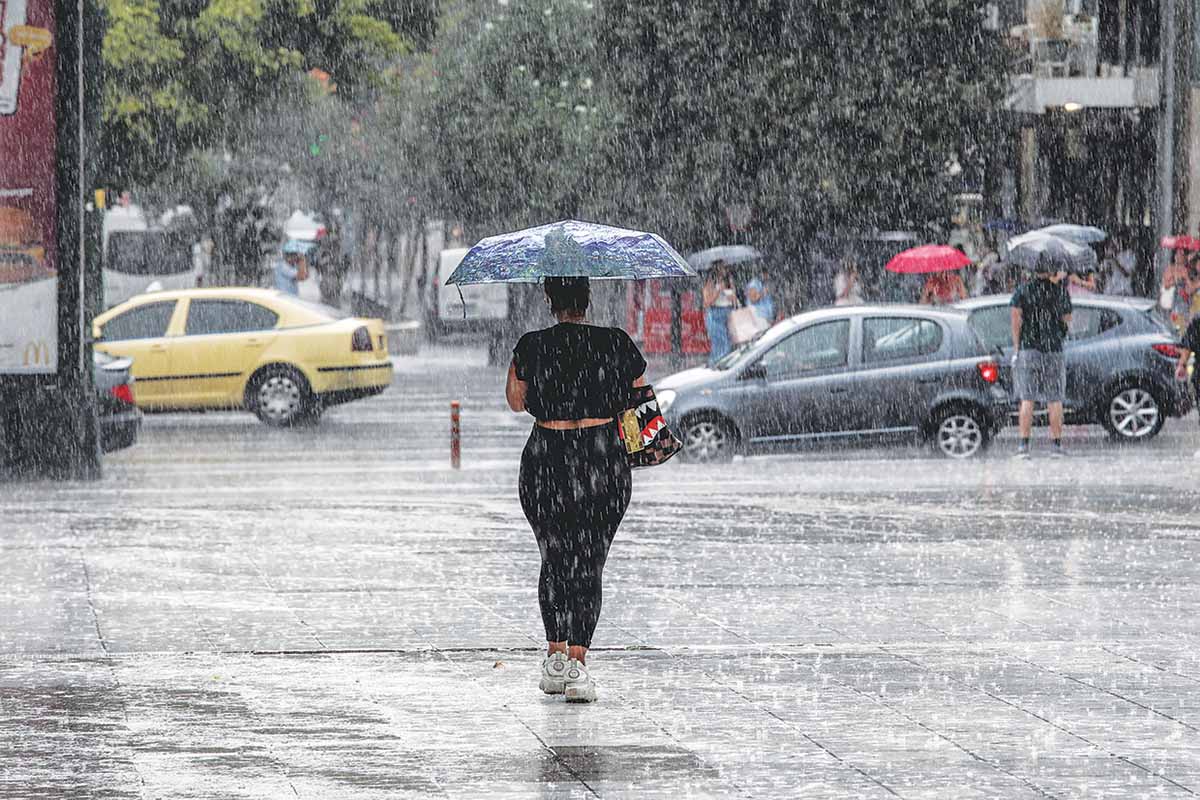 Δελτίον… θυέλλης, με βροχές και καταιγίδες