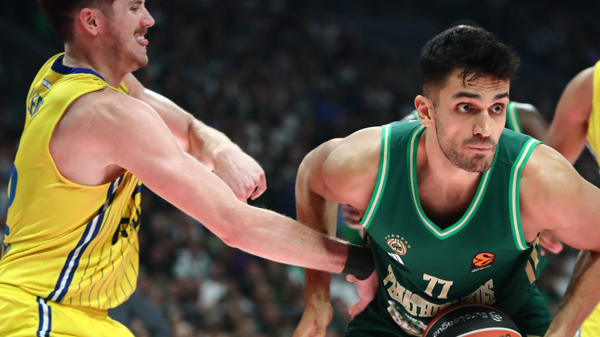 Παναθηναϊκός – Μακάμπι Τελ Αβίβ 99-85: Ο Γιούρτσεβεν υπέγραψε τη νίκη