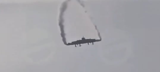 Έπεσε τουρκικό C-130 στη Γεωργία – Σε εξέλιξη οι έρευνες (βίντεο)