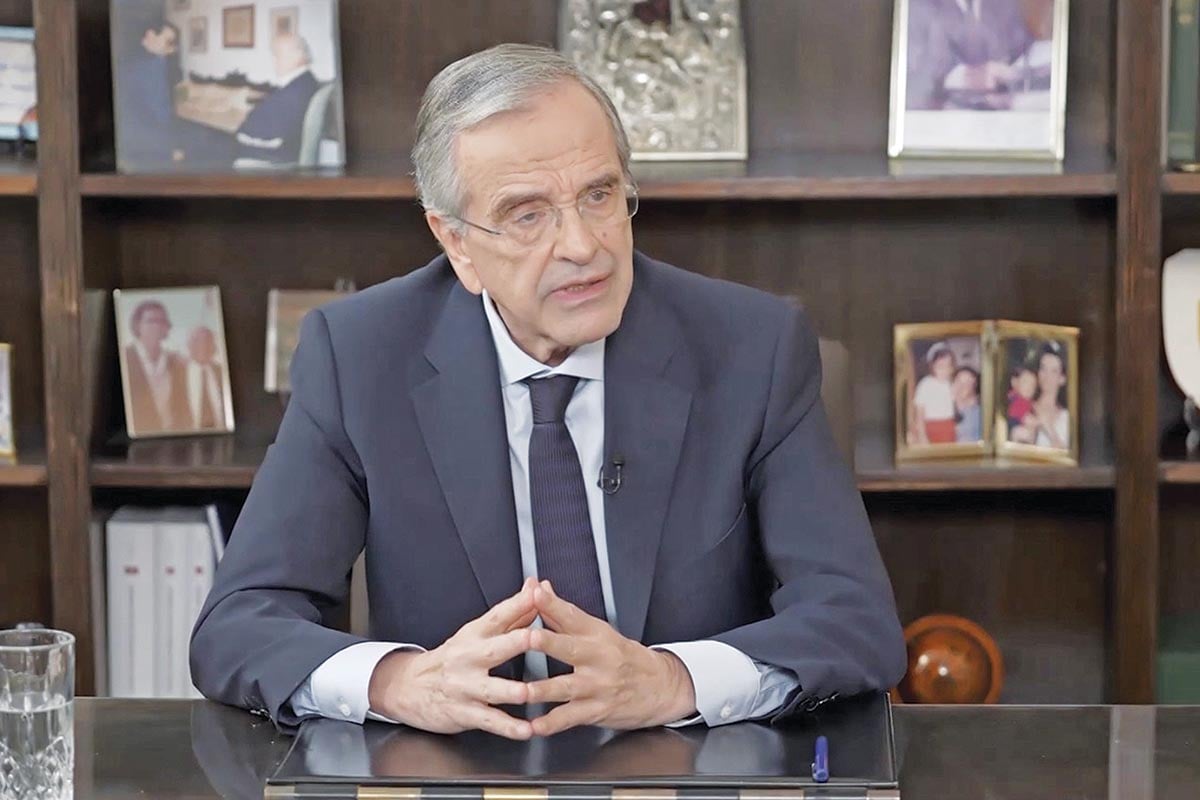 Κεραυνοί Σαμαρά: Μετωπική επίθεση στον Μητσοτάκη εφ’ όλη της ύλης