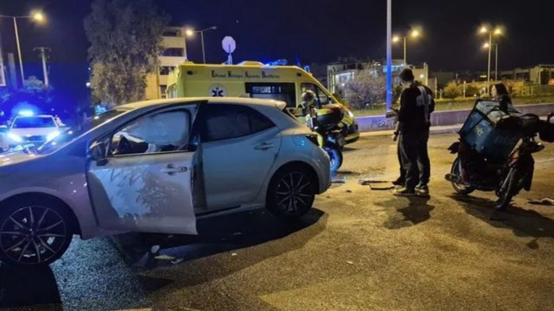 Τραγωδία στο Χαλάνδρι: Διανομέας σκοτώθηκε ανήμερα Χριστουγέννων στην Αττική Οδό