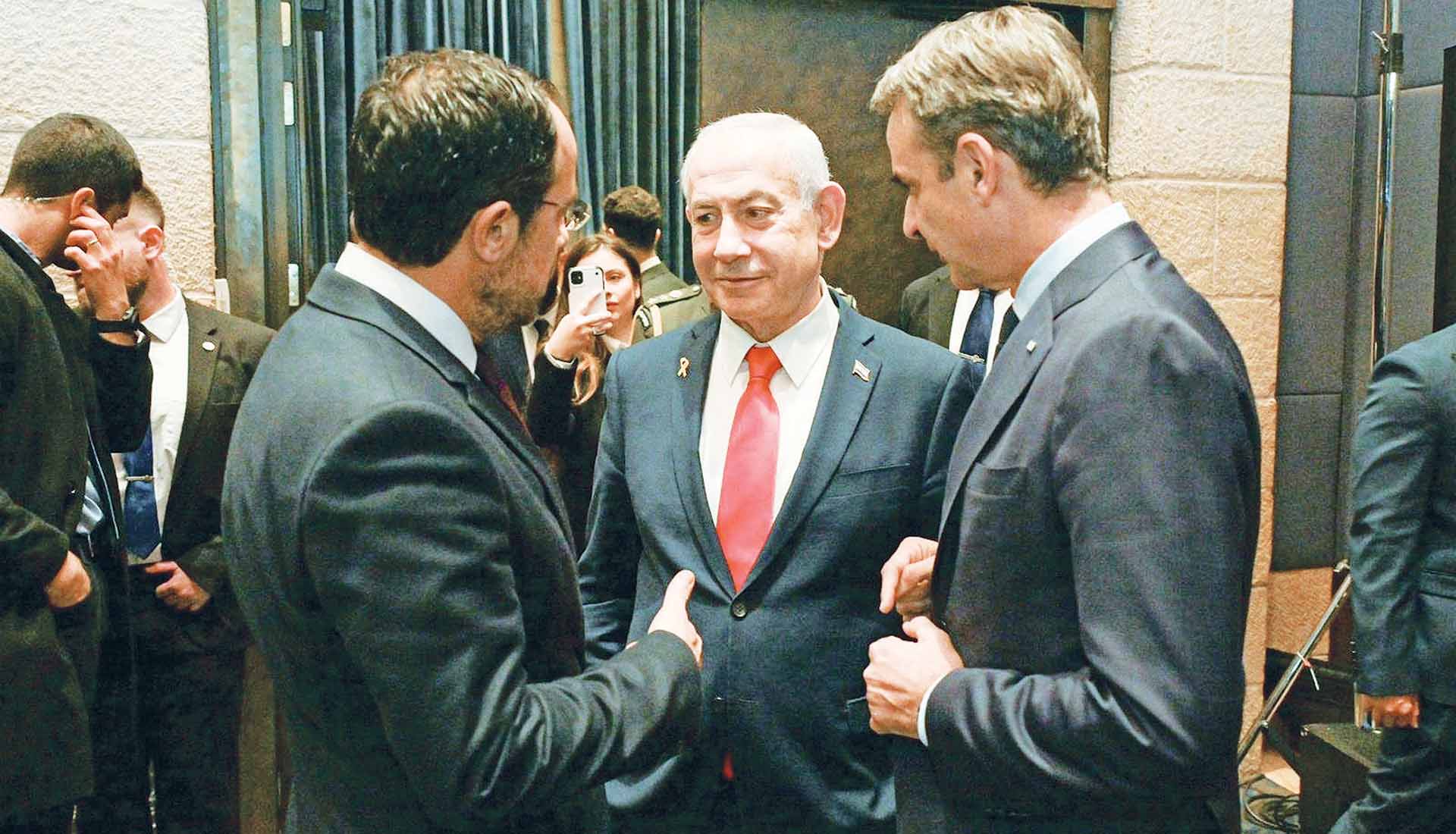 Τριμερής Ελλάδας – Κύπρου – Ισραήλ: Σκληρή επίθεση Νετανιάχου στην Τουρκία