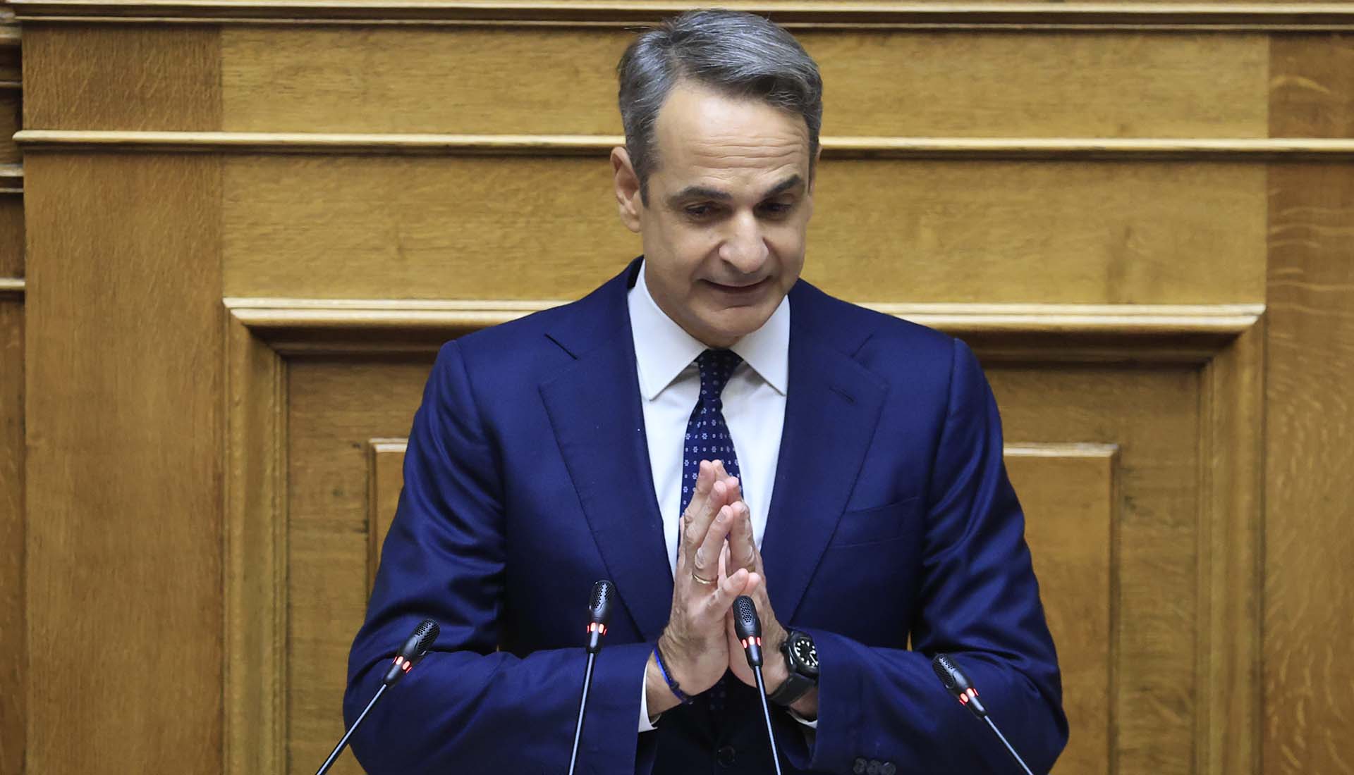 Ο Κυριάκος αυτοθαυμάζεται με μεγάλα και «παχιά» λόγια