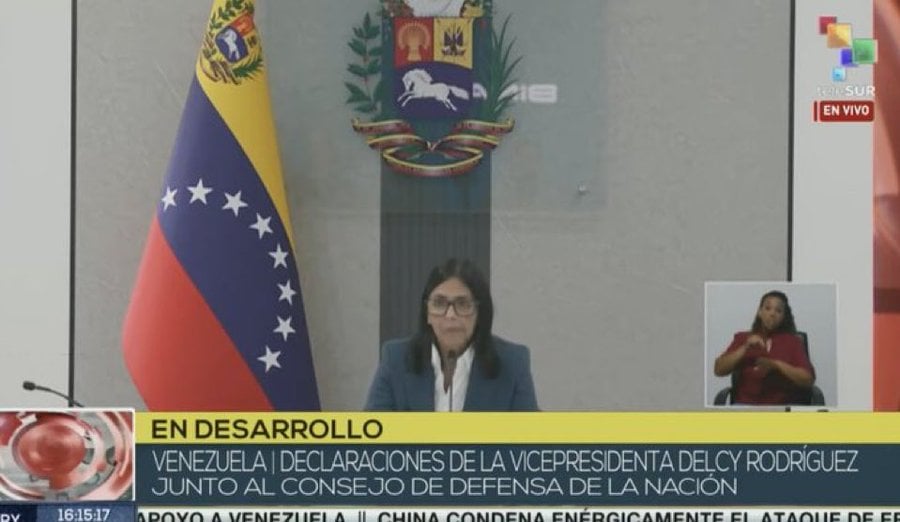 Αντιπρόεδρος της Βενεζουέλας: «Μόνος πρόεδρος ο Μαδούρο, δεν θα γίνουμε αποικία – Τον έχετε απαγάγει»