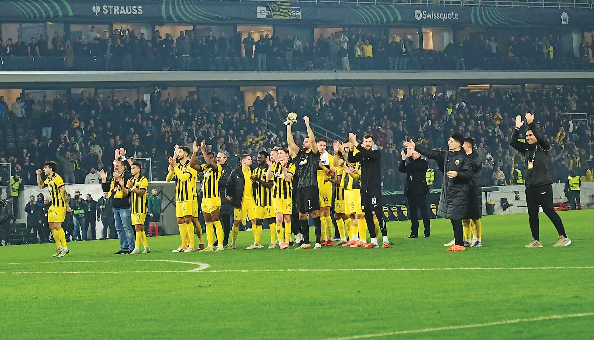 Το Football Meets Data κατατάσσει την ΑΕΚ στην πέμπτη θέση για την κατάκτηση του Conference