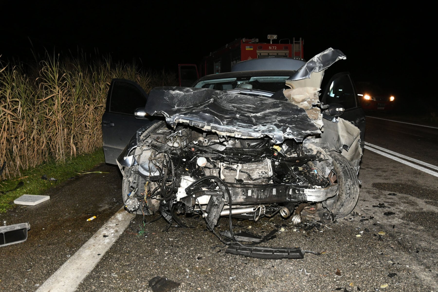 Τραγωδία στη Λάρισα ανήμερα των Θεοφανείων: Νεκρός 31χρονος σε μετωπική σύγκρουση