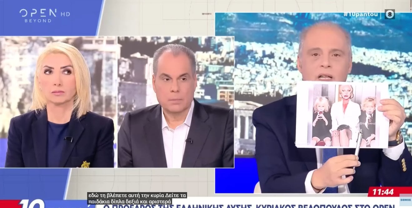 Αυτογελοιοποιείται ξανά ο Βελόπουλος: Μπέρδεψε σειρά της Lady Gaga με τα αρχεία Έπσταϊν