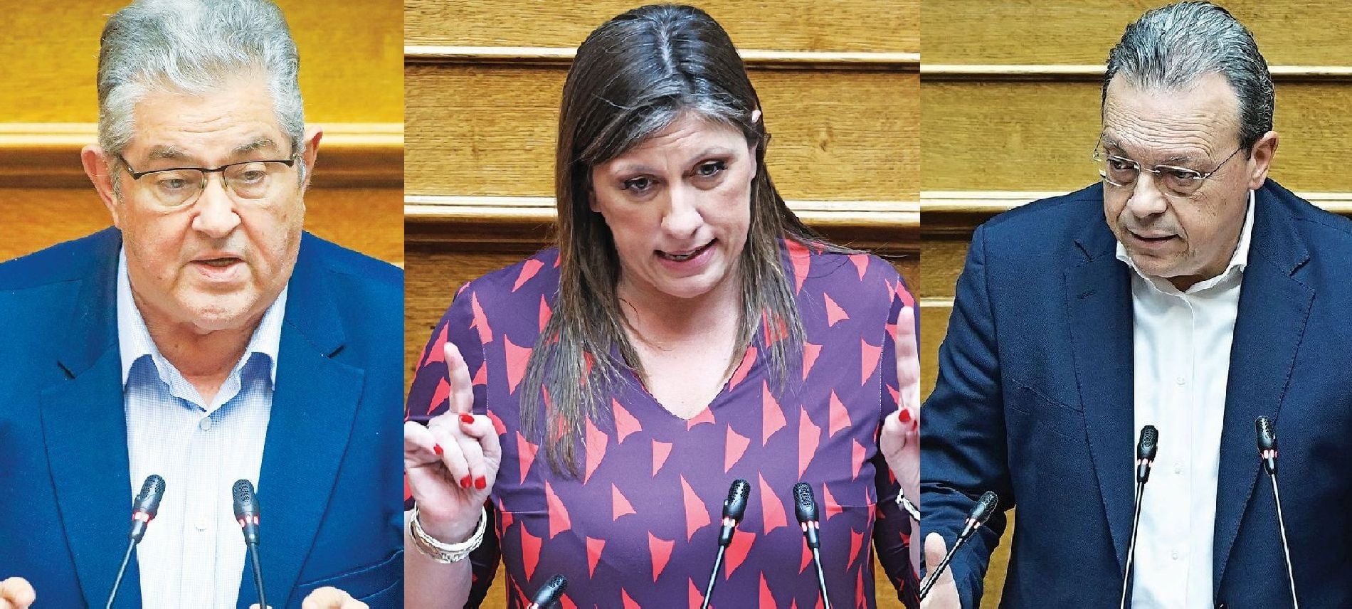 Οι πολιτικοί αρχηγοί πιέζουν τον Κυριάκο για τα Τέμπη