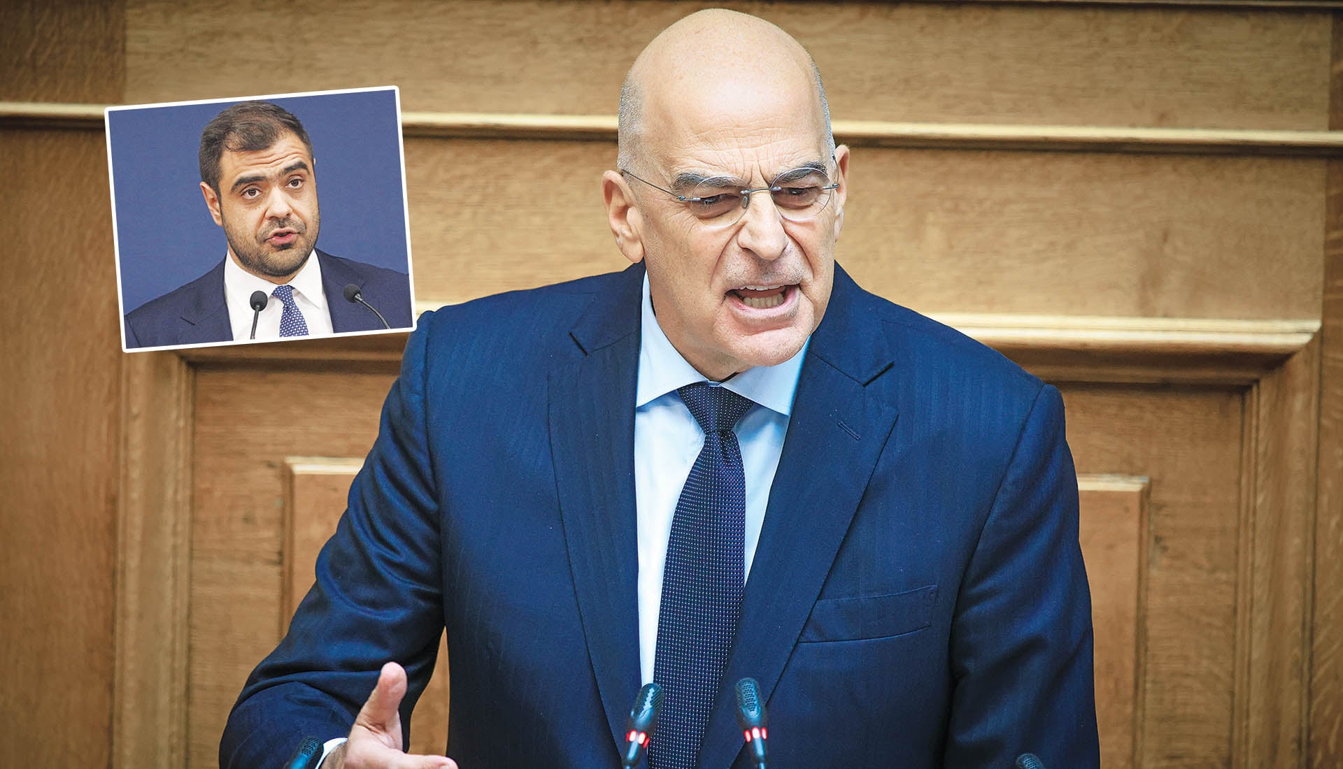 Συντονισμένη επίθεση του Μαξίμου στον Δένδια!