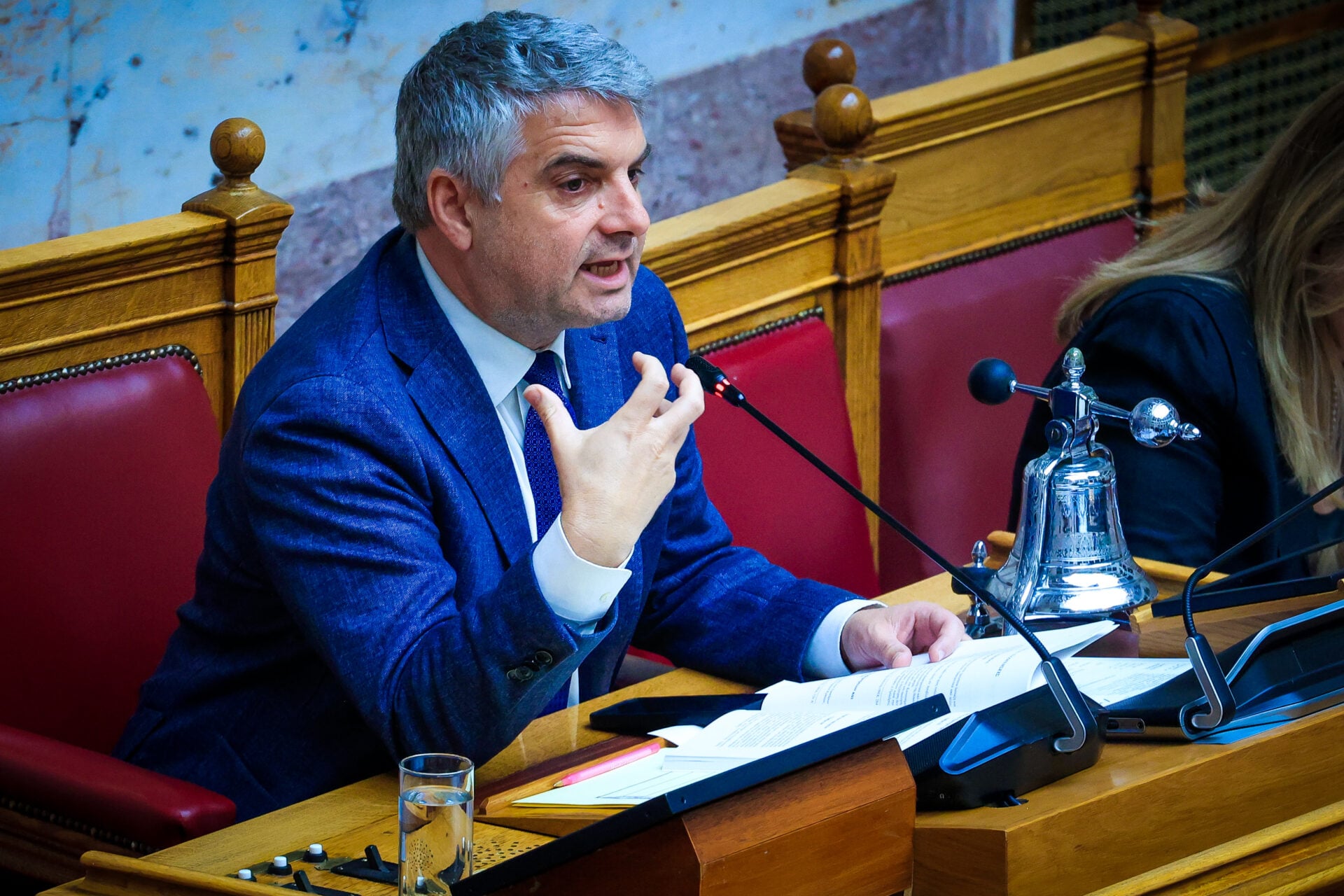 Ο Ανδρουλάκης διέγραψε από την Κ.Ο. του ΠΑΣΟΚ τον Οδυσσέα Κωνσταντινόπουλο