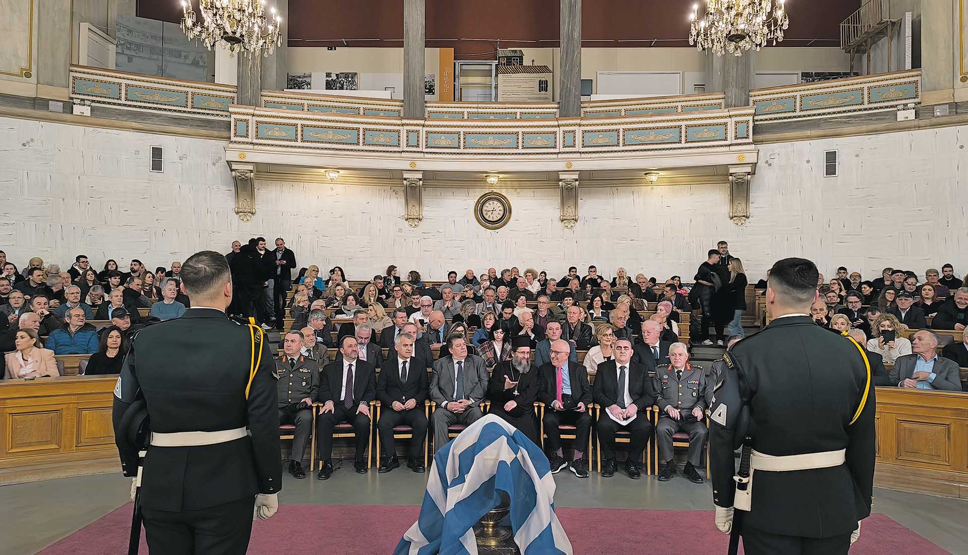 Τιμή σε έναν ήρωα της Χειμάρρας