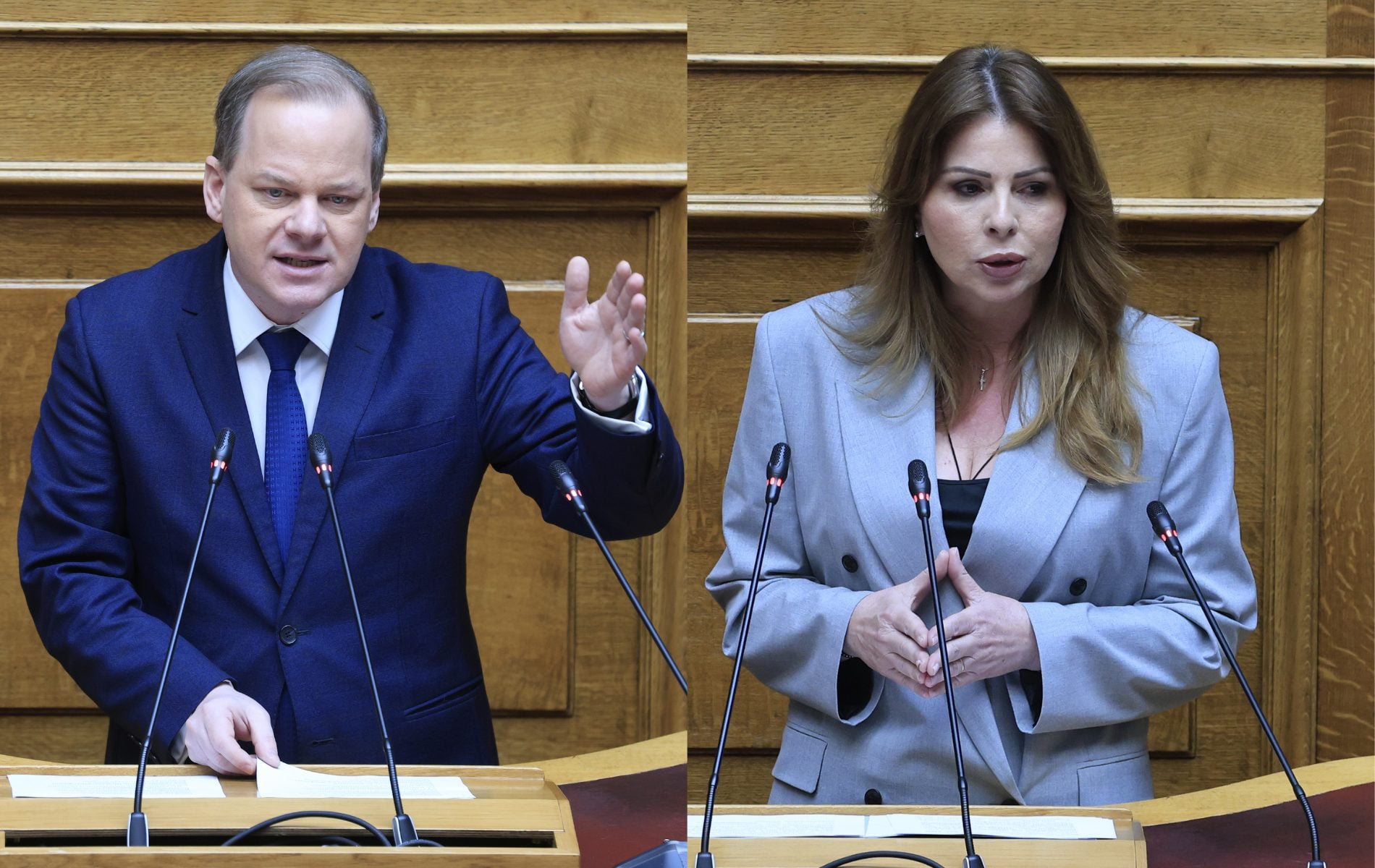 «Εκεί που μας χρωστούσαν, μας πήραν και το βόδι»: Αντί να κρύβονται Καραμανλής και Παπακώστα δίνουν «ρεσιτάλ» αλαζονείας