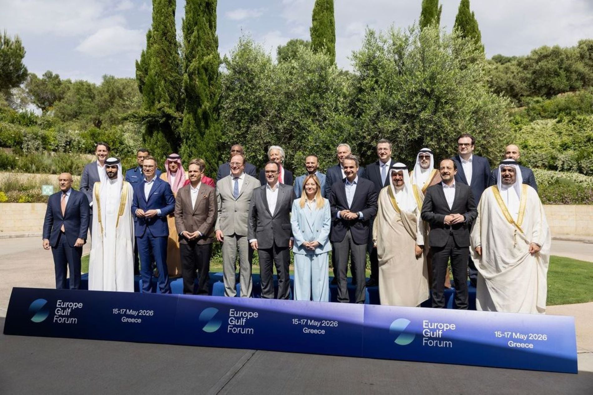 Πλήθος ηγετών στο «Europe Gulf Forum» που διοργάνωσε ο Θoδωρής Κυριακού με το Atlantic Council