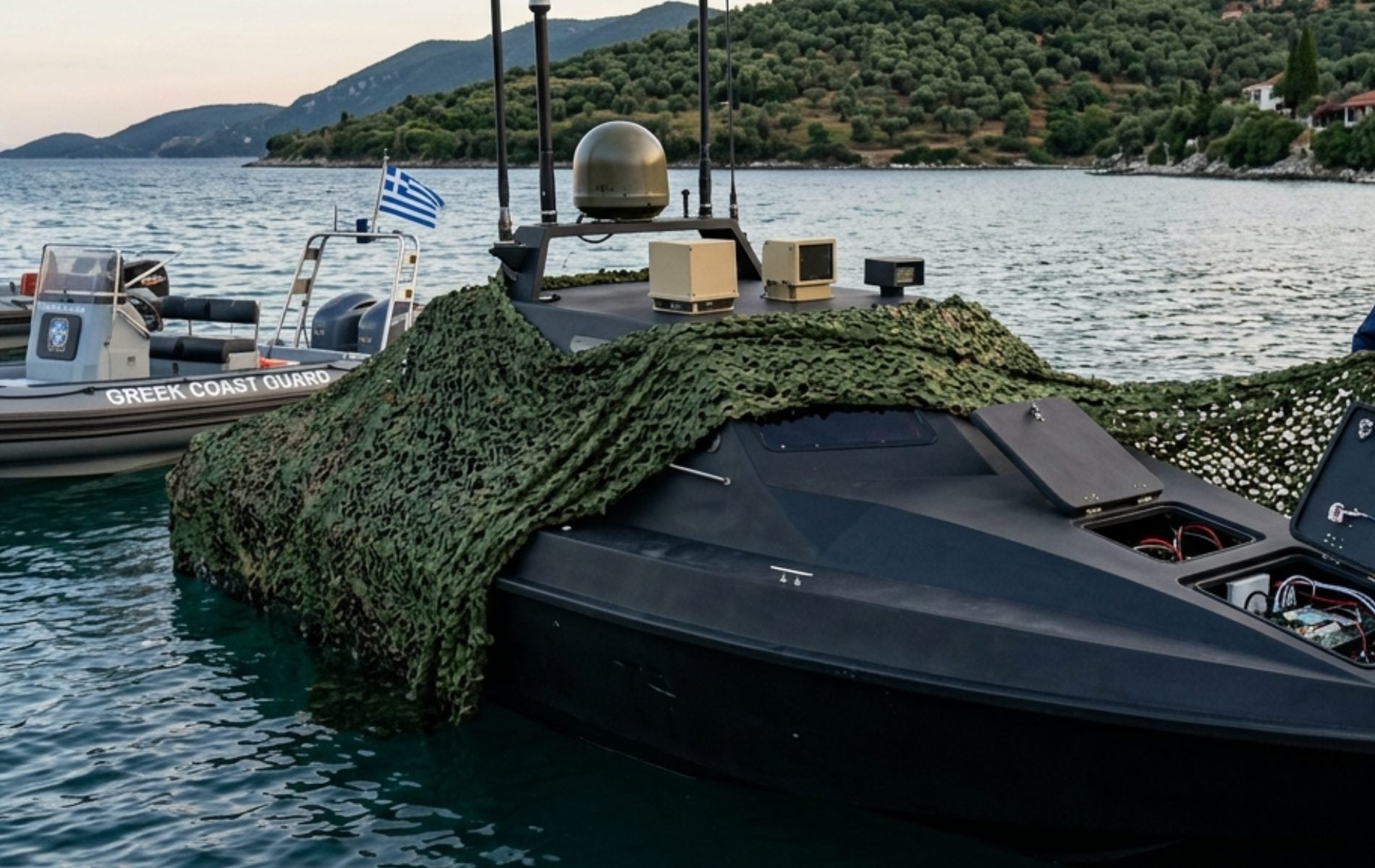 Λευκάδα: Οπλισμένο το drone που βρέθηκε στη θάλασσα και oυκρανικής κατασκευής