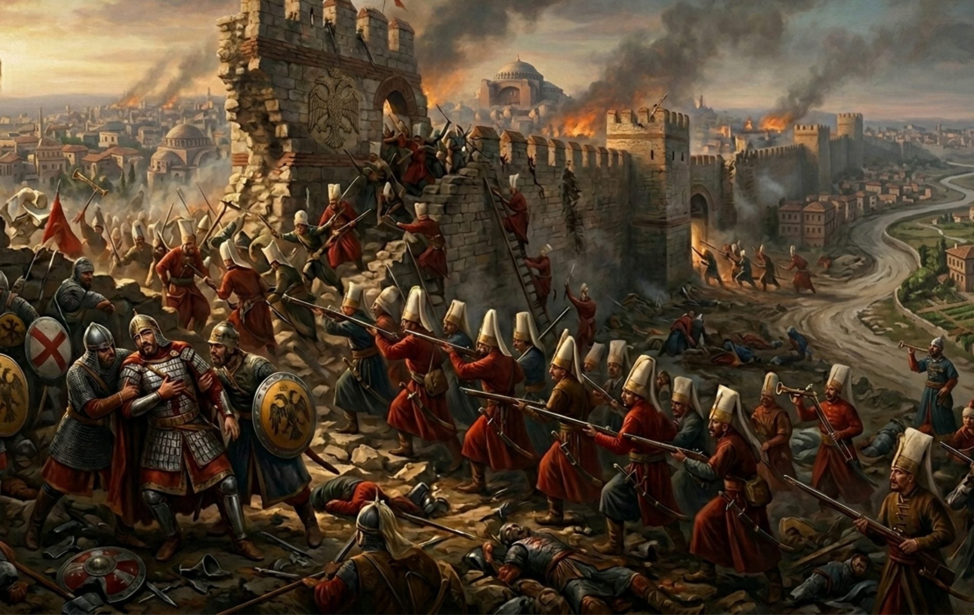29η Μαΐου 1453: Όταν η Πόλη έπαψε να είναι η «Βασιλεύουσα»
