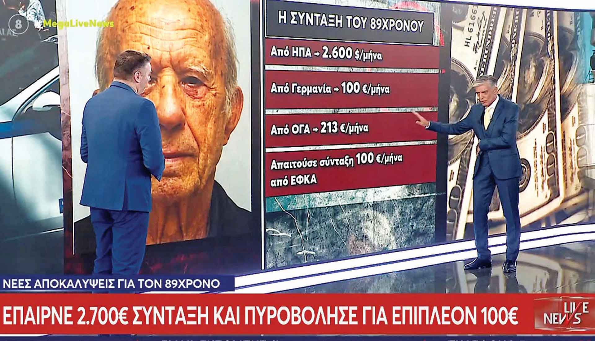 Εισαγγελάτοι εναντίον 89χρονου