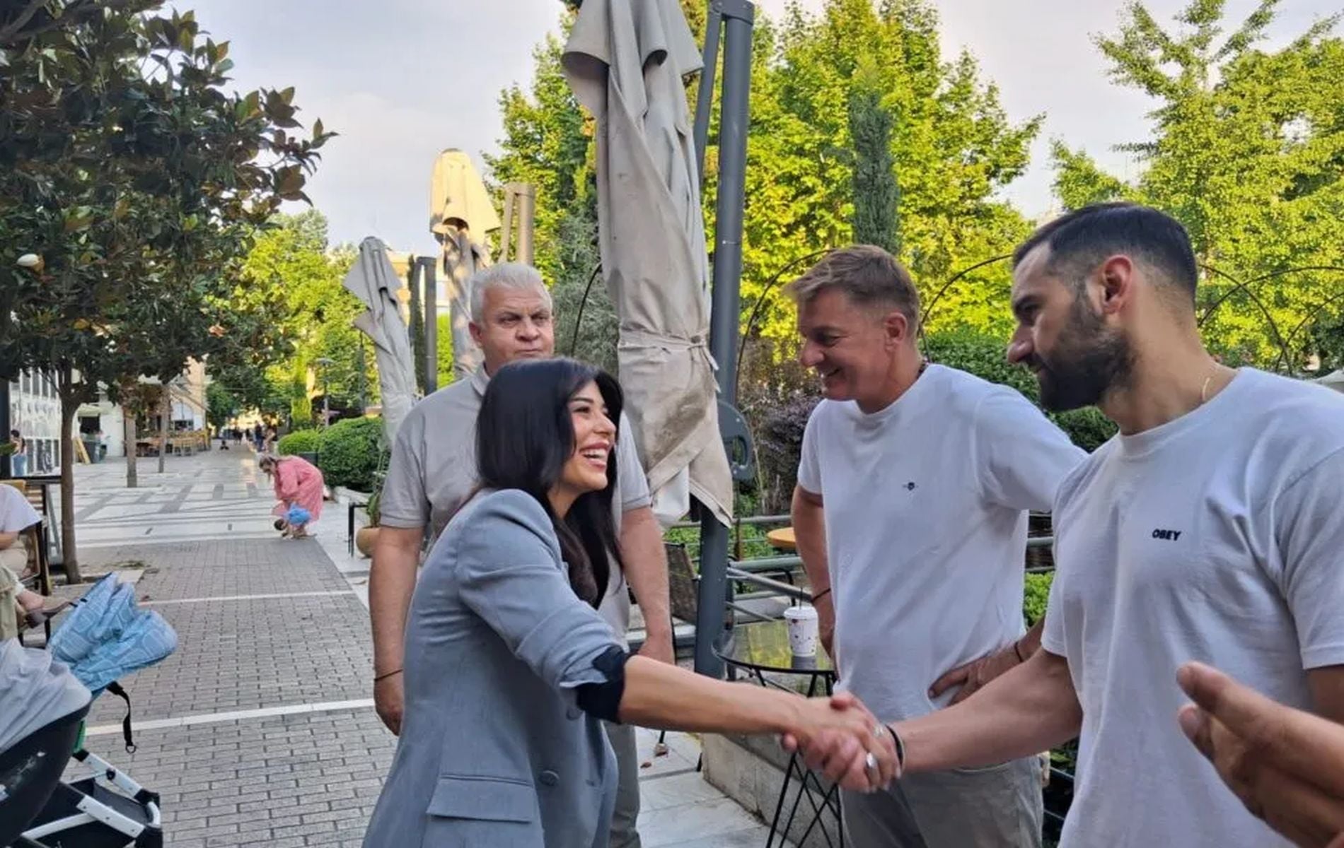 Στη Λάρισα η ευρωβουλευτής Αφροδίτη Λατινοπούλου