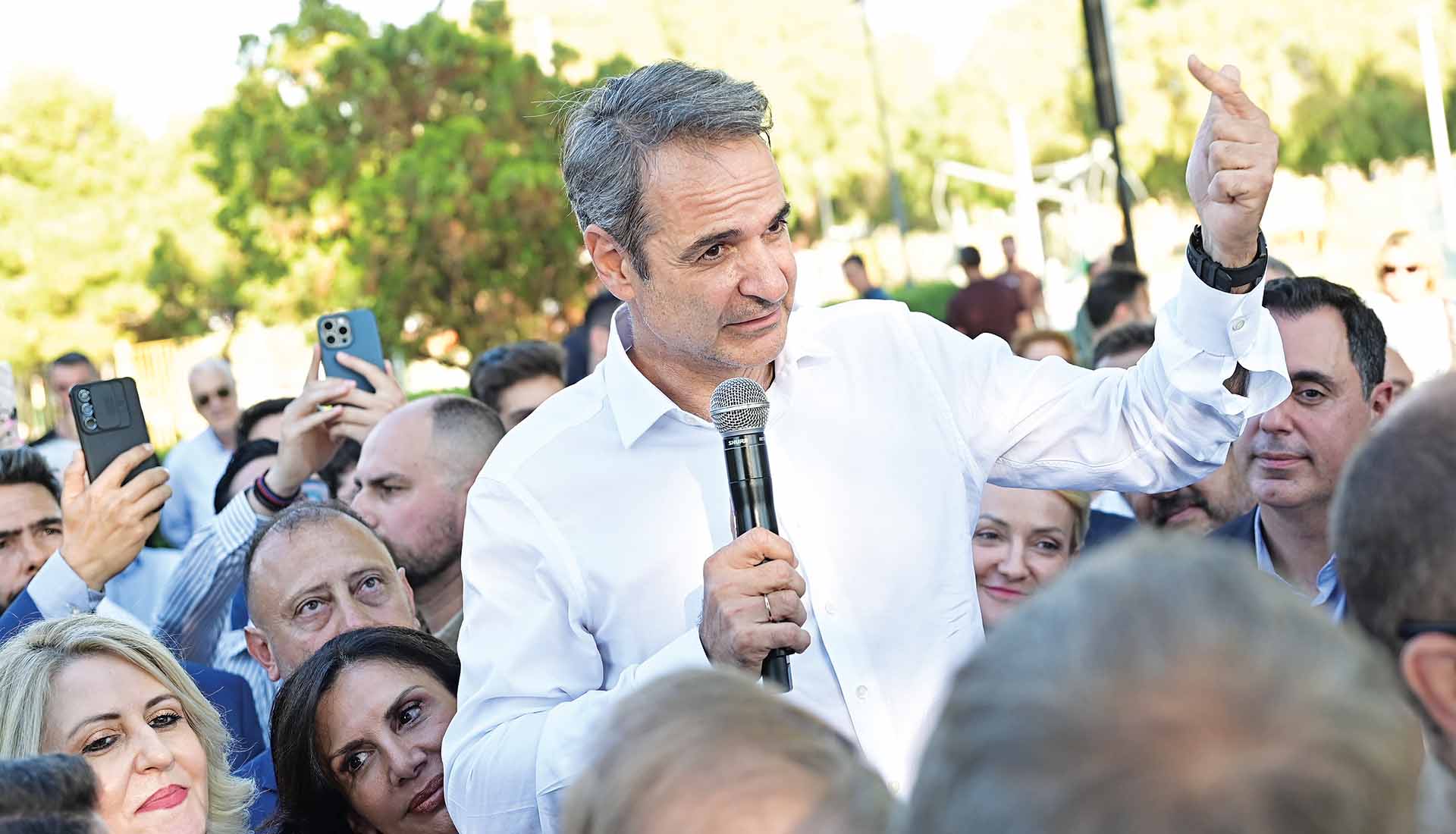 Προεκλογικό «σαφάρι» Μητσοτάκη σήμερα στο Αιγάλεω για χαμένες ψήφους