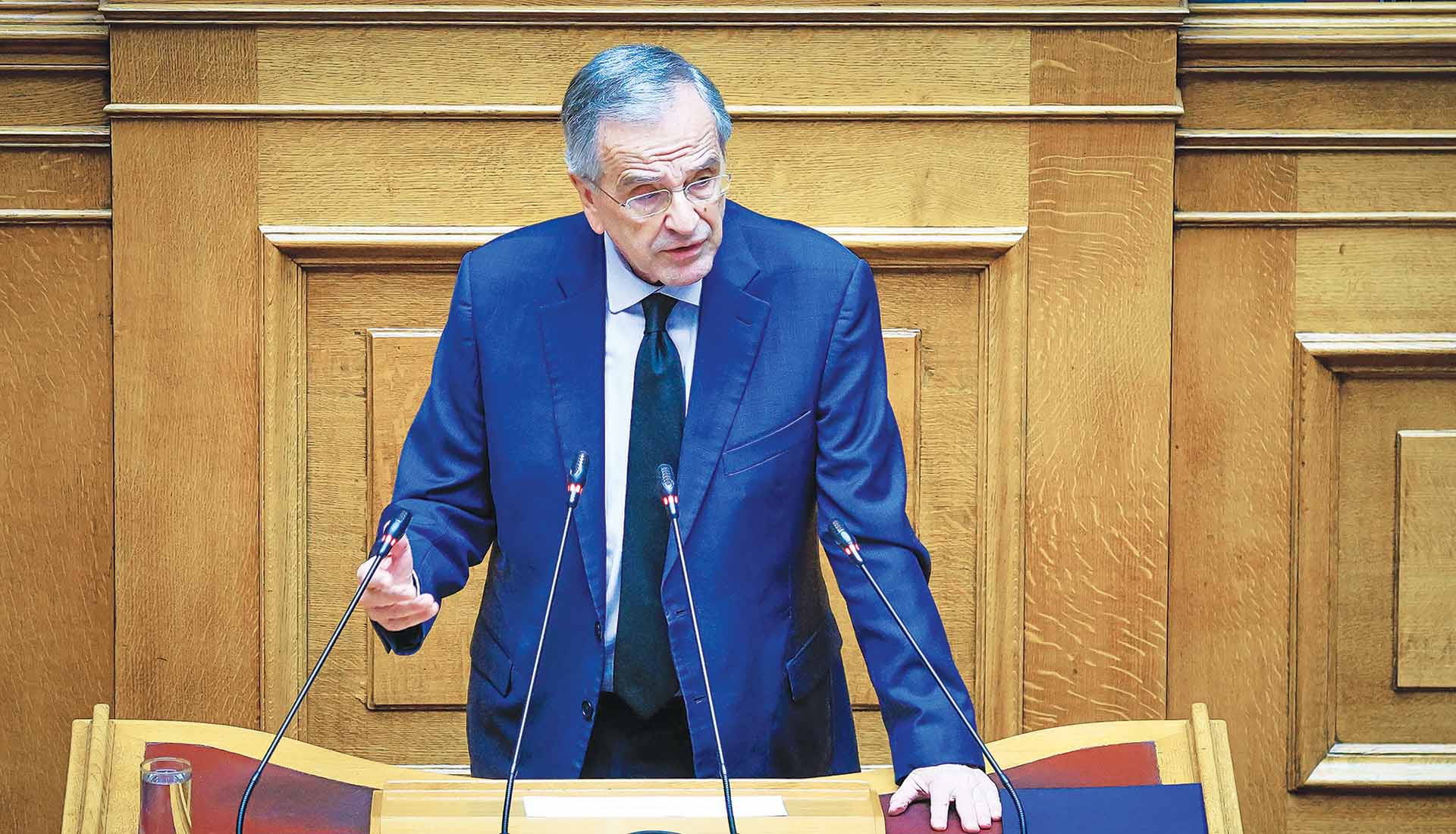 Κατάθεση ψυχής Σαμαρά με πολλαπλά μηνύματα