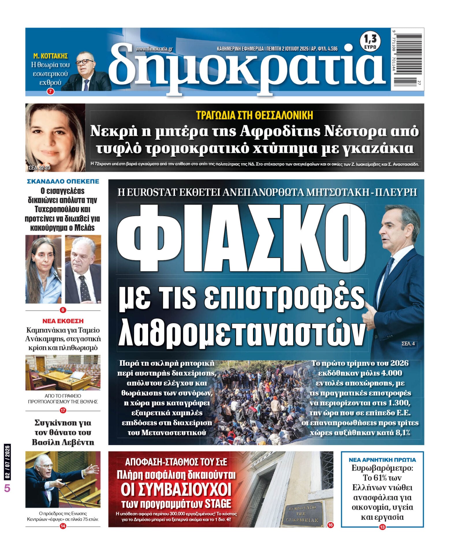 Πέμπτη 02/07/2026