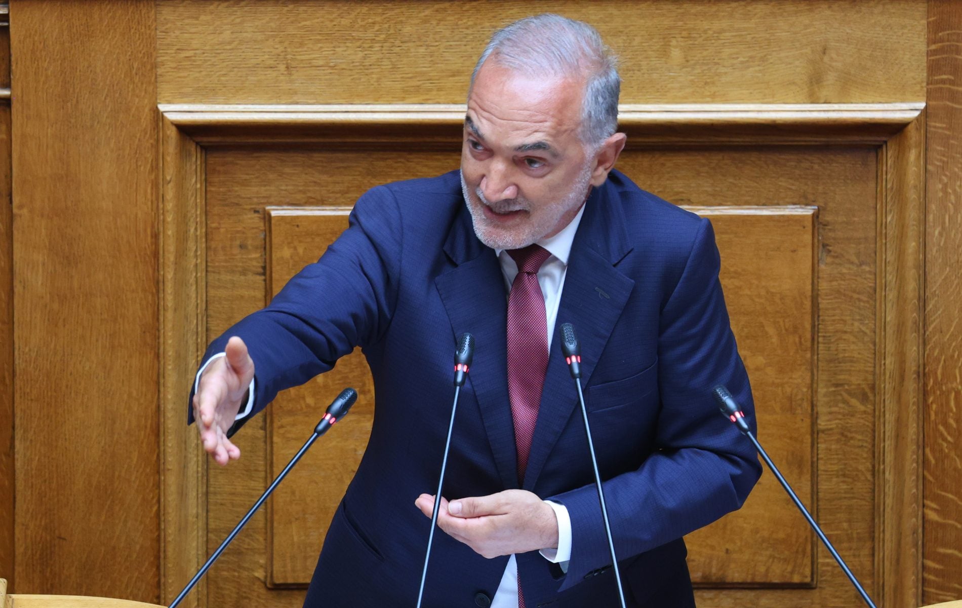 Καταγγελίες Σαλμά κατά Γεωργιάδη στη Βουλή