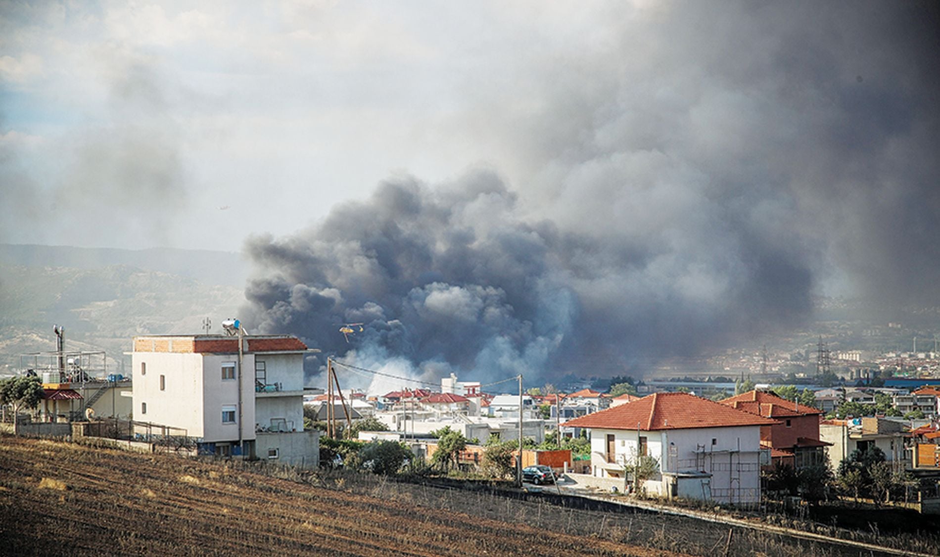Οι περιοχές που καίγονται είναι από τα «φιλέτα» της Δυτ. Θεσσαλονίκης
