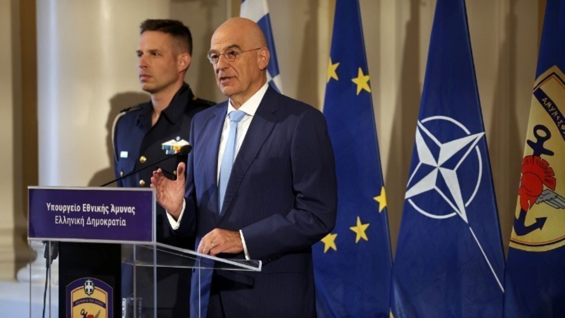 Τηλεφωνική επικοινωνία Δένδια με τον Σαουδάραβα υπ. Άμυνας