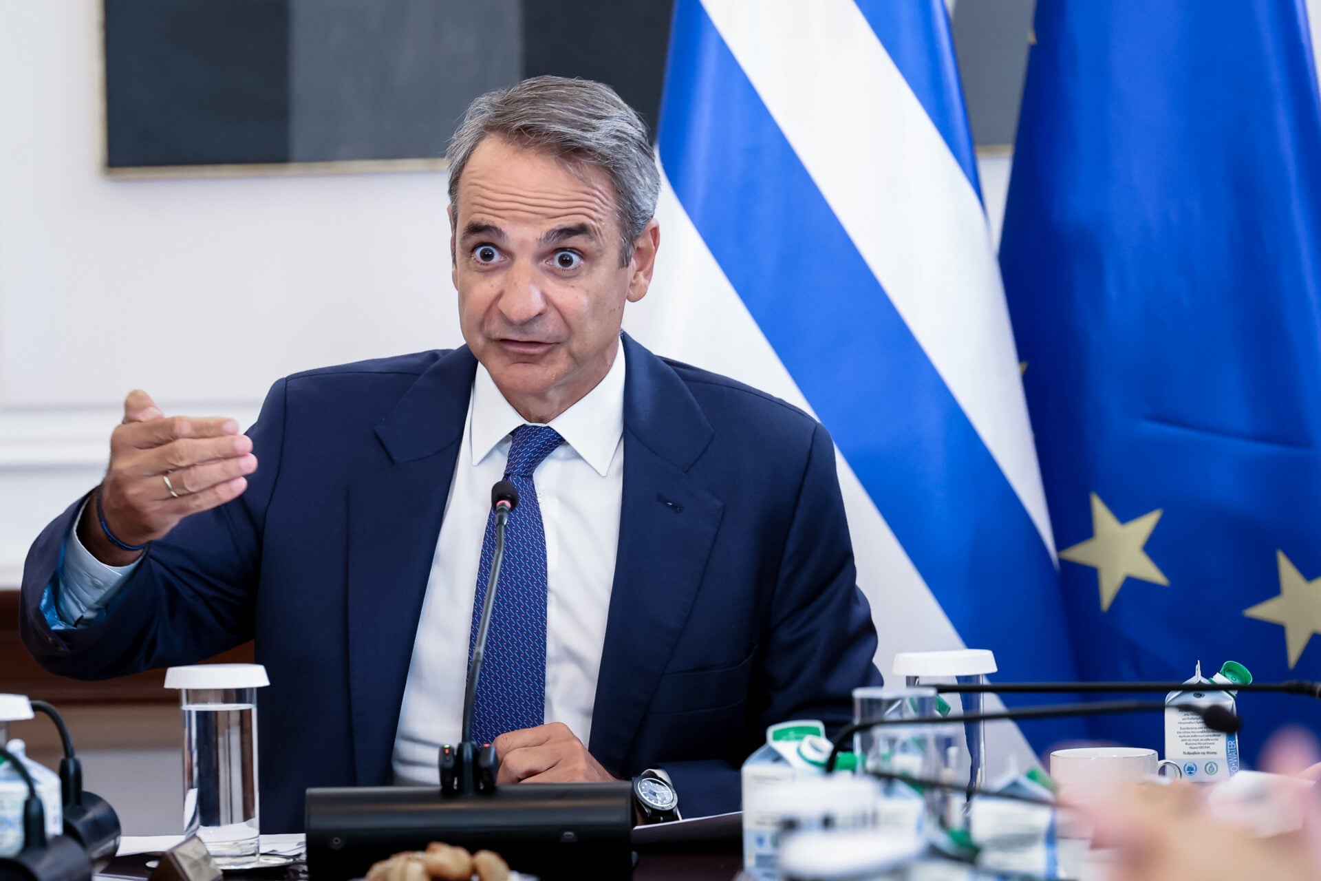 Άδεια λόγια από τον πρωθυπουργό στο Υπουργικό Συμβούλιο