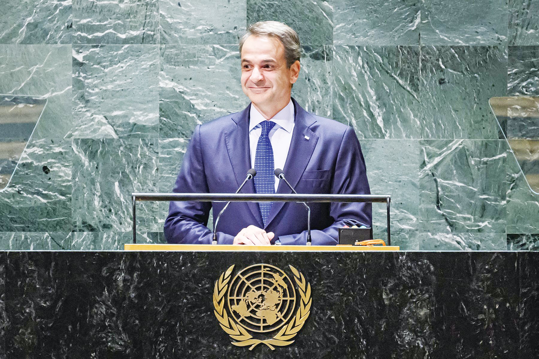 Ως φτωχός συγγενής στον ΟΗΕ ο Μητσοτάκης