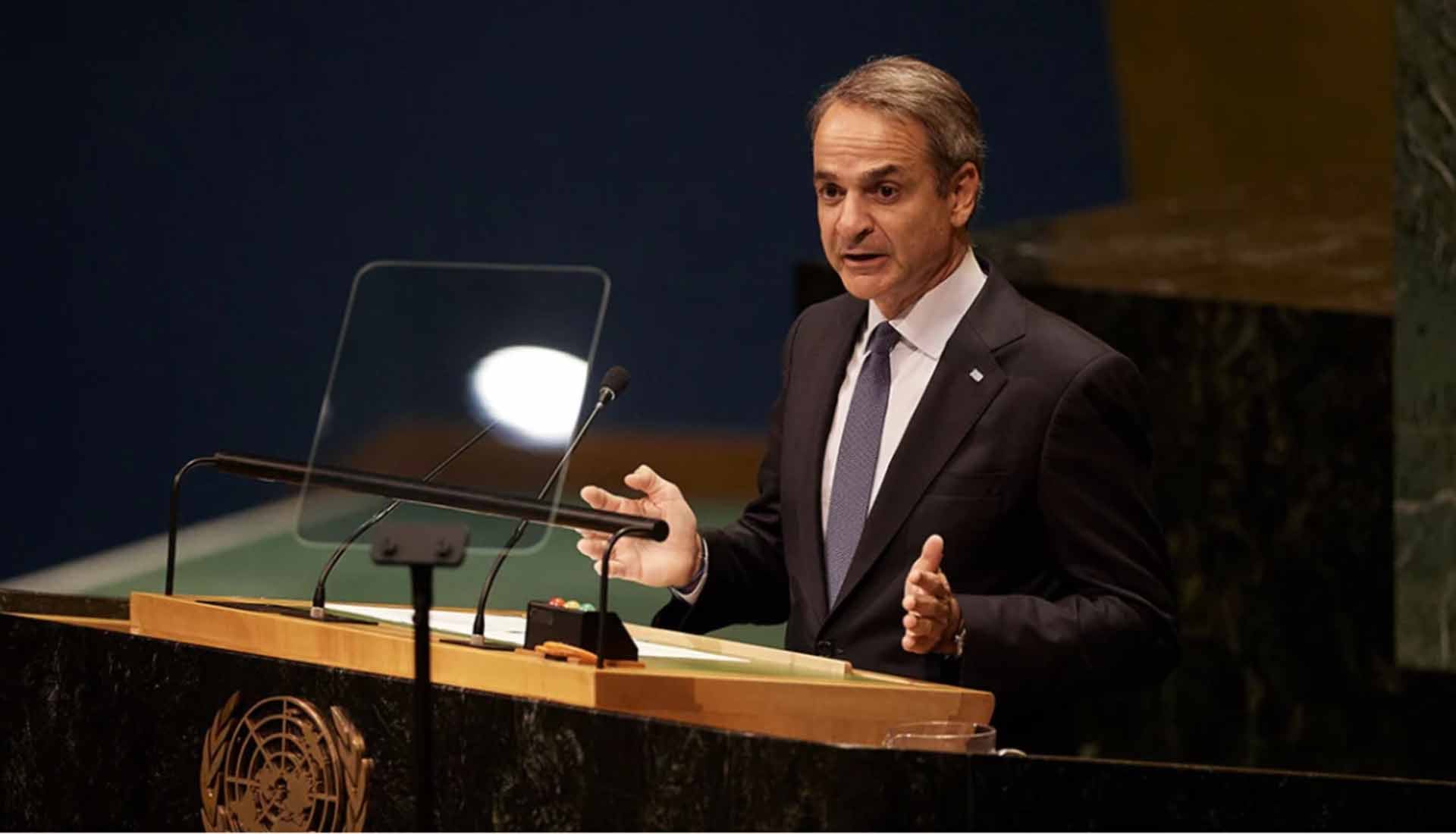 Ηχηρή απαξίωση στον ΟΗΕ: Σε άδεια έδρανα η ομιλία Μητσοτάκη (φωτ.)