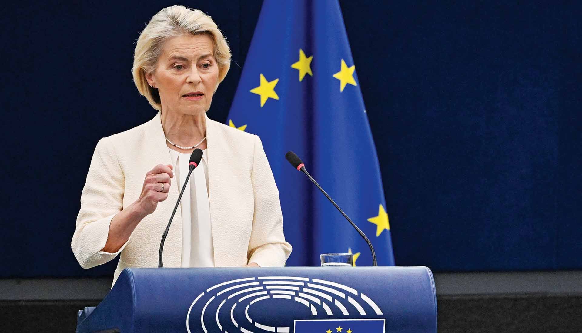 Η Ούρσουλα φον ντερ Λάιεν