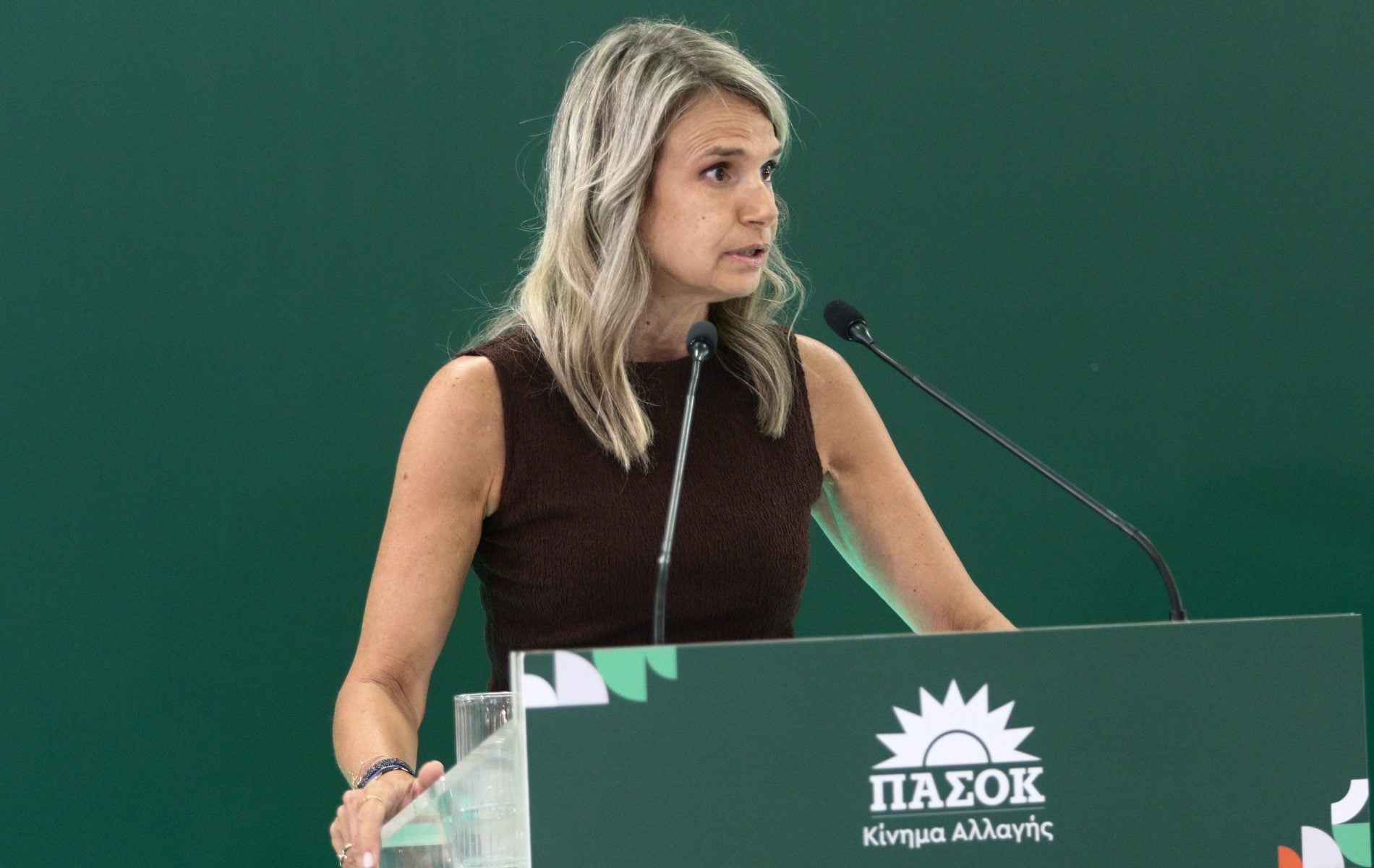 Η Μιλένα Αποστολάκη καταγγέλλει τραπεζικό αποκλεισμό για εκατομμύρια πολίτες
