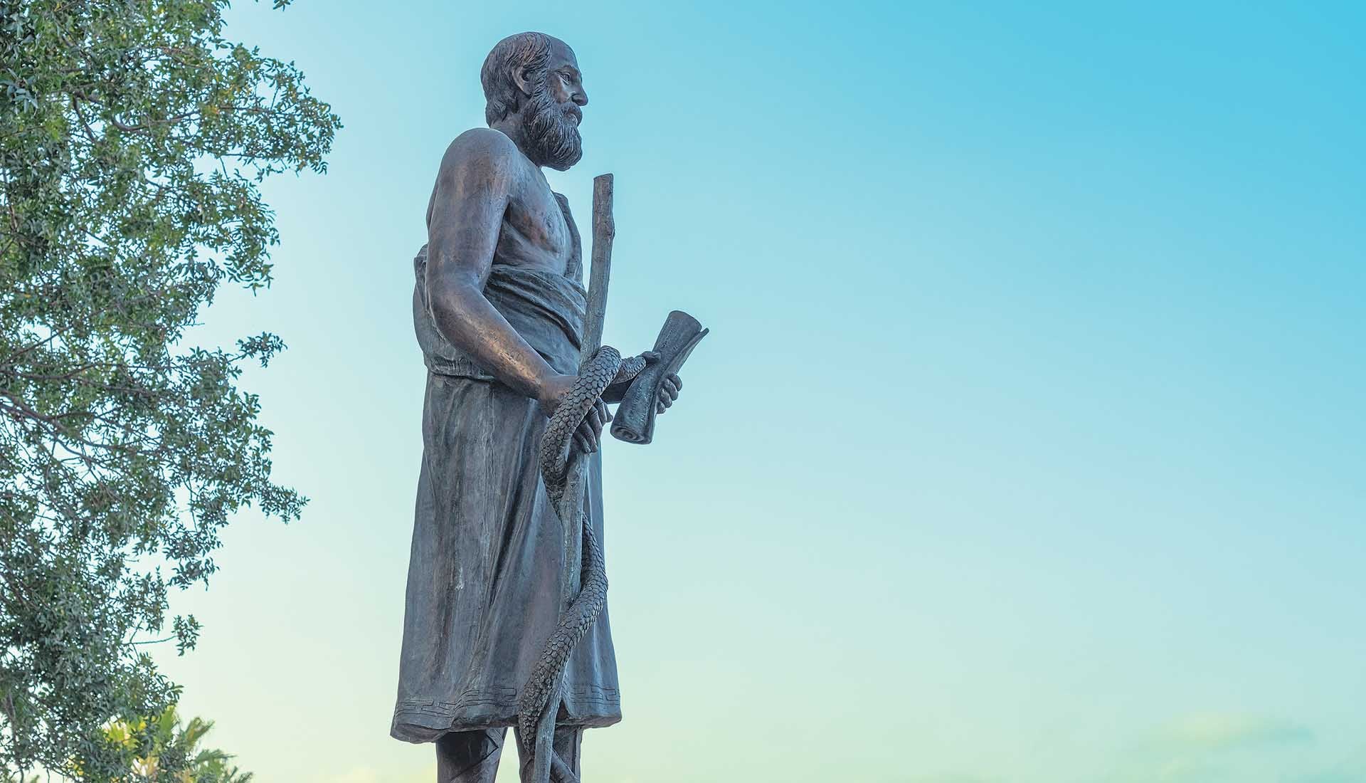 Άγαλμα του Ιπποκράτη