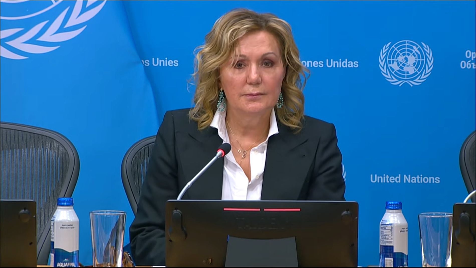 Μας εκθέτει ξανά η Μπαλτά στον ΟΗΕ: Τα αισχρά αγγλικά και οι… αγκαλιές